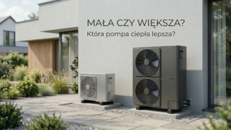 Porównanie małej i dużej pompy ciepła przy domu jednorodzinnym